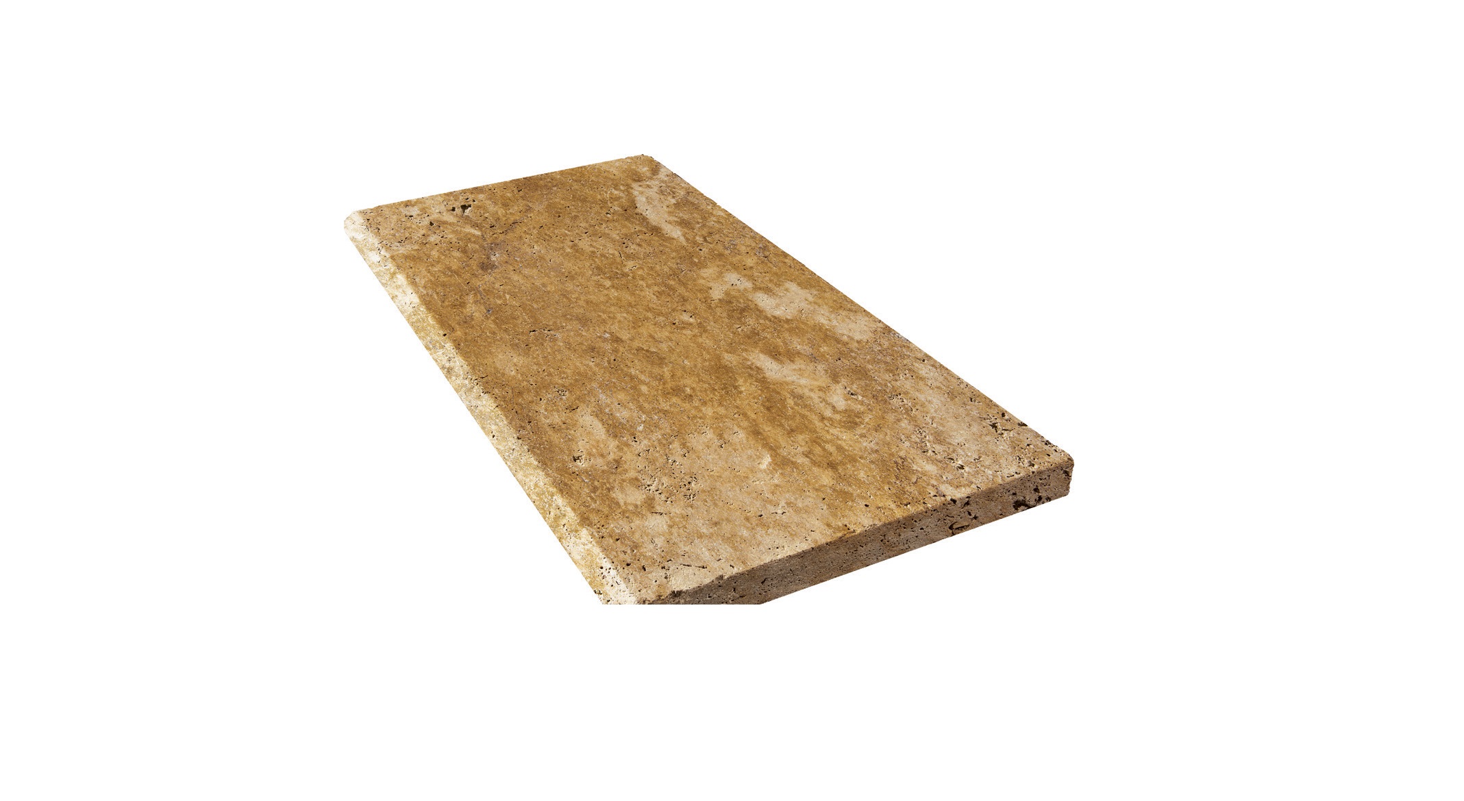 Gold Travertine Pool Coping