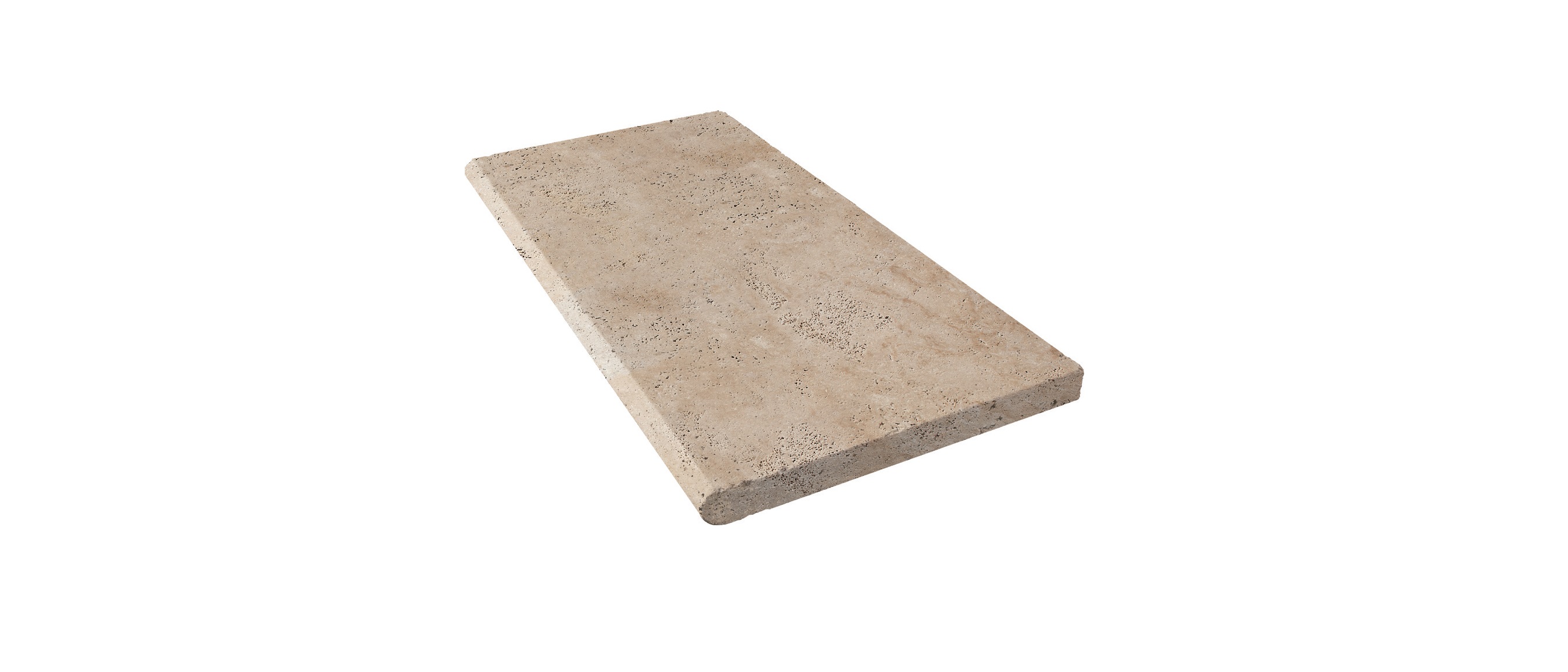 Walnut Travertine Pool Coping